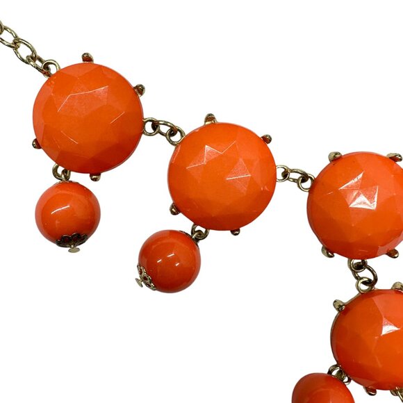 Chunky Coral Beaded Necklace - Picture 4 of 7